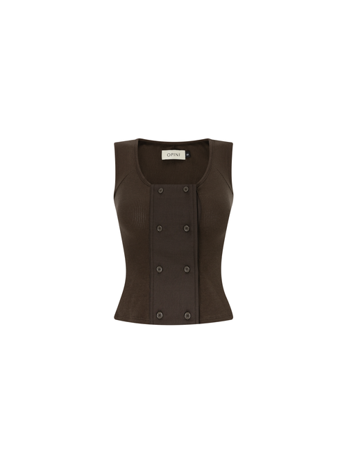 Brulee tank [Brown]